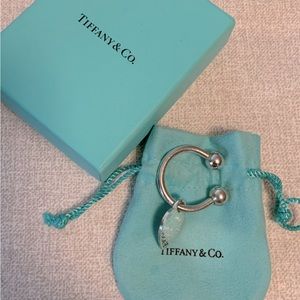 Tiffany Heart Tag Key Ring